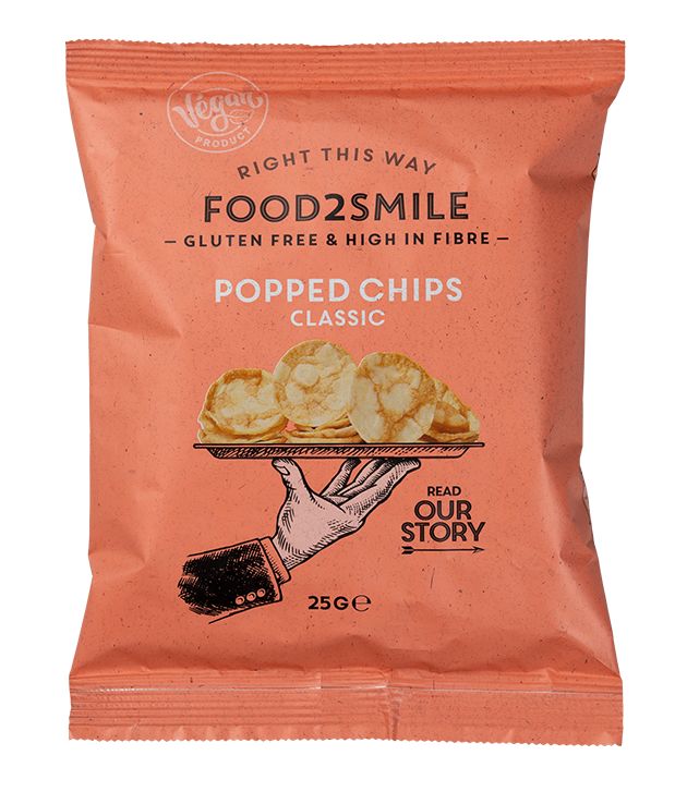 Food2Smile Popped chips classic (25 gr)