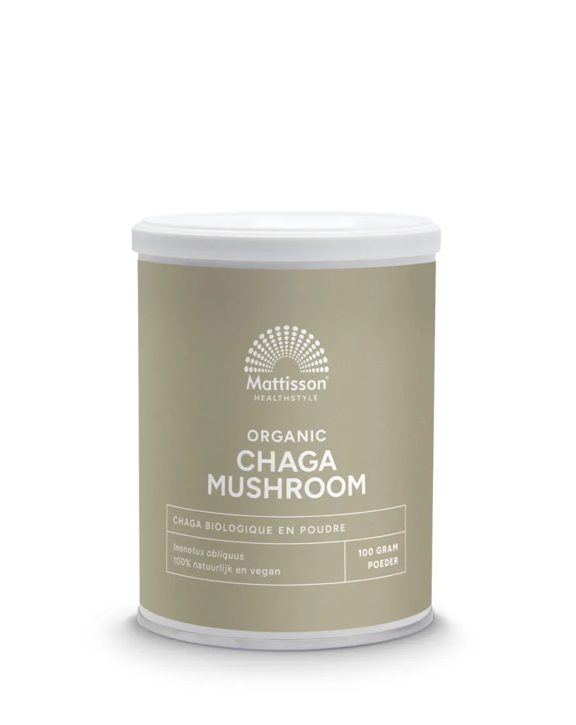 Mattisson Chaga Mushroom Poeder Bio (100 gr)