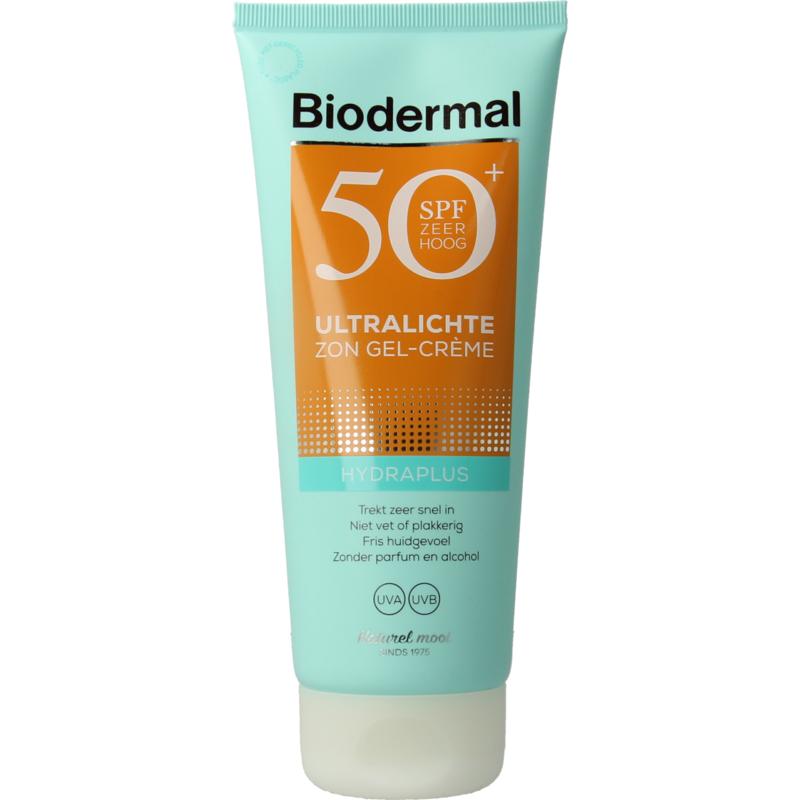 Biodermal Ultralichte Zon Gel-Creme SPF 50 (200 ml)