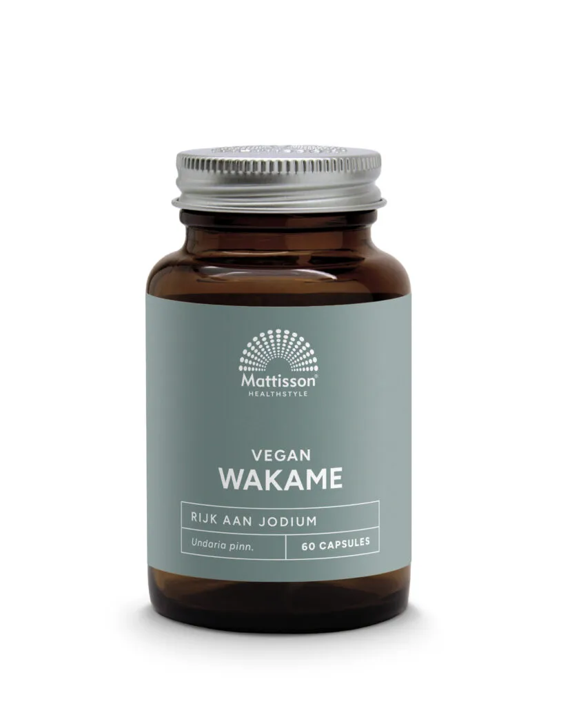 Mattisson Wakame 1000Mg - Bevat Van Nature Jodium (60 vega capsules)