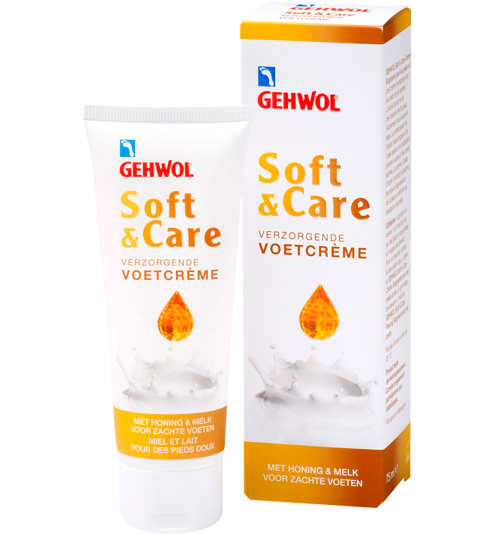 Gehwol Zachte voeten soft & care verzorgende creme (75 ml)