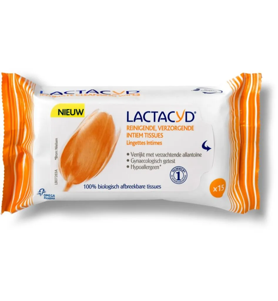 Lactacyd Tissues Verzorgend (15 stuks)