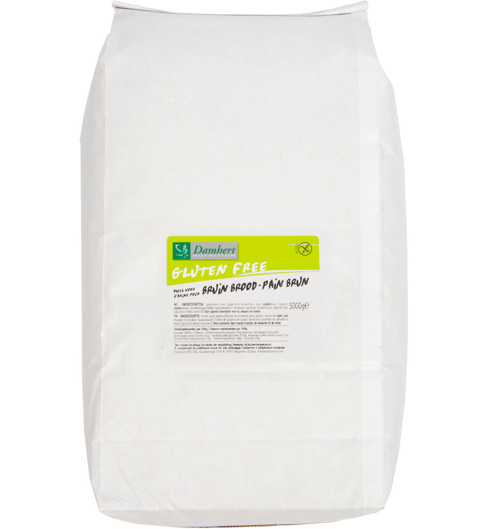 Damhert Broodmix Bruin Glutenvrij (5000 gr)