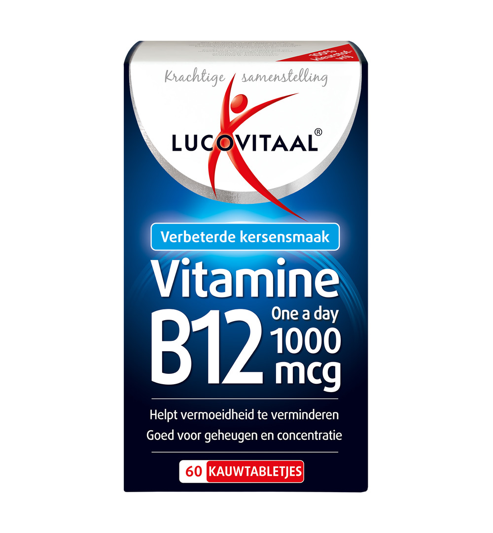 Lucovitaal Vitamine B12 1000mcg (60 tabletten)