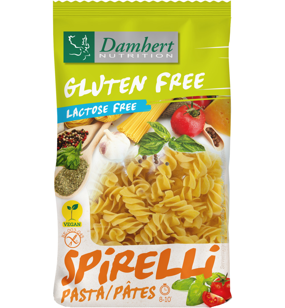Damhert Pasta Spirelli Glutenvrij (250 gr)