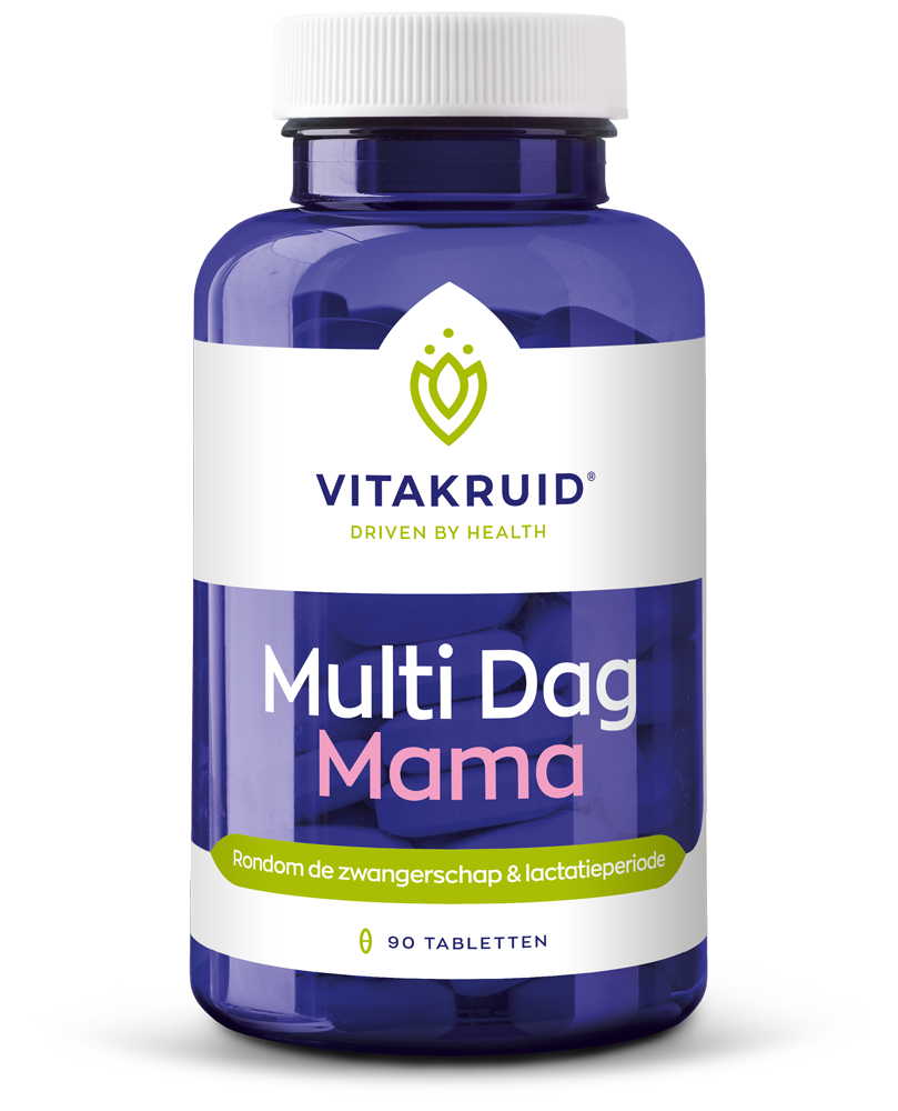 Vitakruid Multi Dag Mama 100% Vegan (90 tabletten)