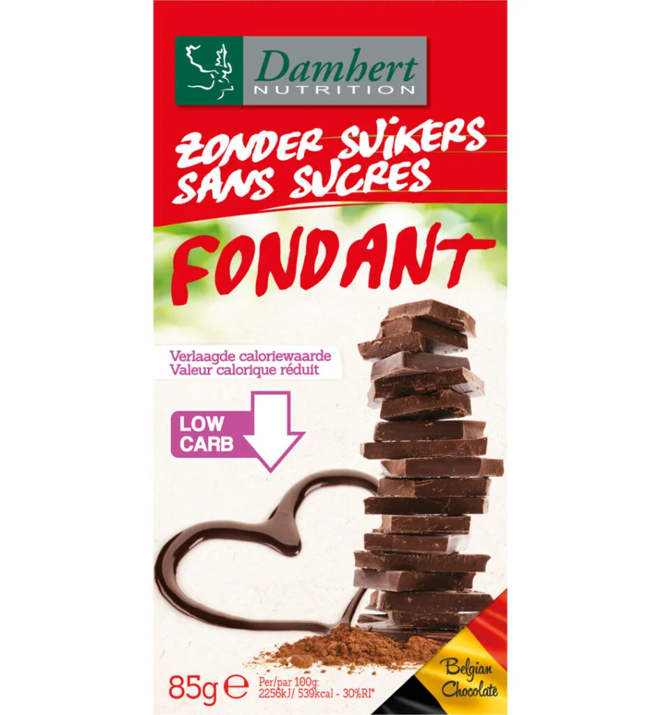 Damhert Chocoladetablet Puur (85 gr)