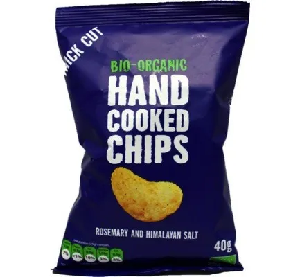 Trafo Chips handcooked rozemarijn himalaya zout bio (40 gr)