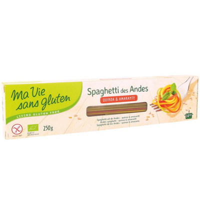 Ma Vie Sans Gluten Tricolor Spaghetti Glutenvrij Bio (250 gr)