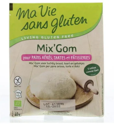 Ma Vie Sans Gluten Bindmiddel Voor Brood En Gebak Glutenvrij Bio (60 gr)