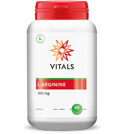 Vitals L-arginine 500 mg (60 vega capsules)