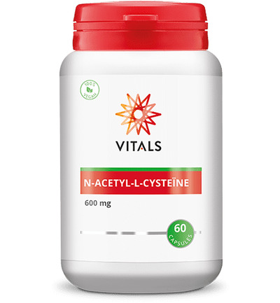 Vitals N-Acetyl-L-cysteine 600 mg (60 vega capsules)