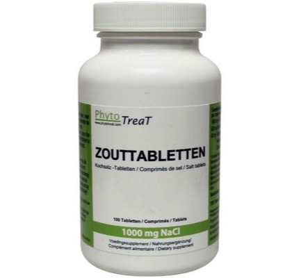 PhytoTreat Zout 1000mg NACL (100 tabletten)
