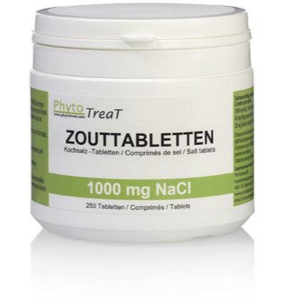 PhytoTreat Zout 1000mg NACL (250 tabletten)