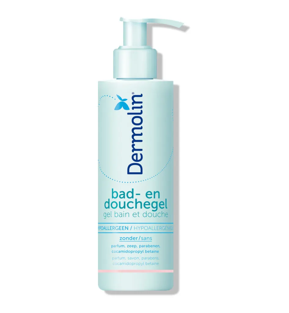 Dermolin Bad En Douchegel CAPB Vrij (200 ml)