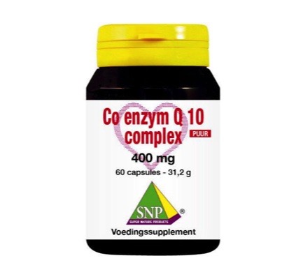 Snp Co enzym Q10 complex 400 mg puur (60 capsules)