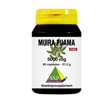 Snp Muira puama 5000 mg puur (60 capsules)