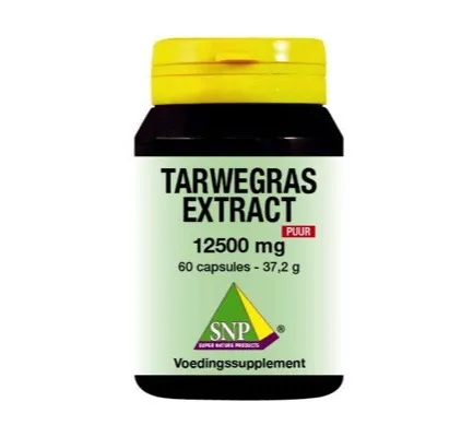 Snp Tarwegras extract 12500 mg puur (60 capsules)