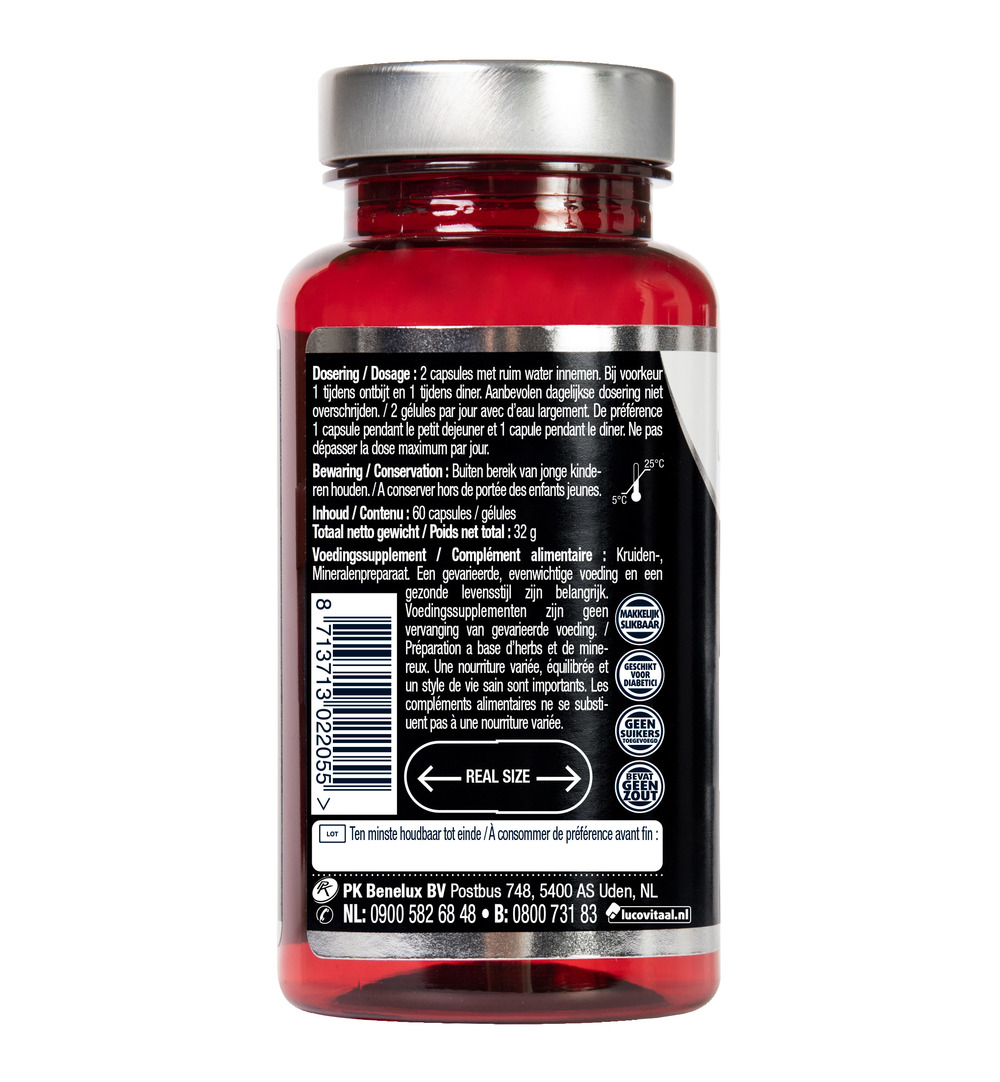 Lucovitaal Ideaal Gewicht Groene Thee (60 capsules) - image 3