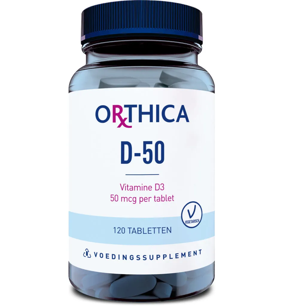 Orthica Vitamine D-50 (120 tabletten)