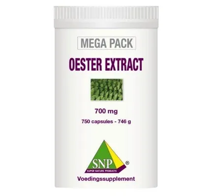 Snp Oester extract megapack (750 capsules)