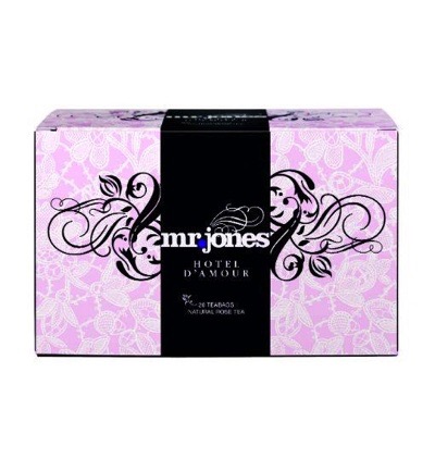 Mr Jones Hotel D Amour Rozen Thee (20 stuks)