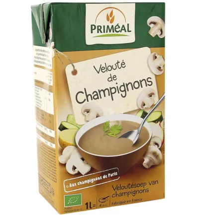 Priméal Veloute Gebonden Soep Champignons Bio (1000 ml)
