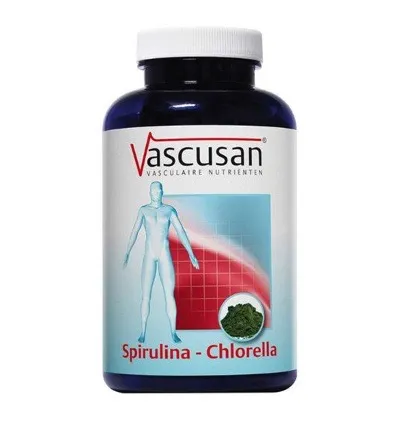 Vascusan Spirulina chlorella (500 tabletten)