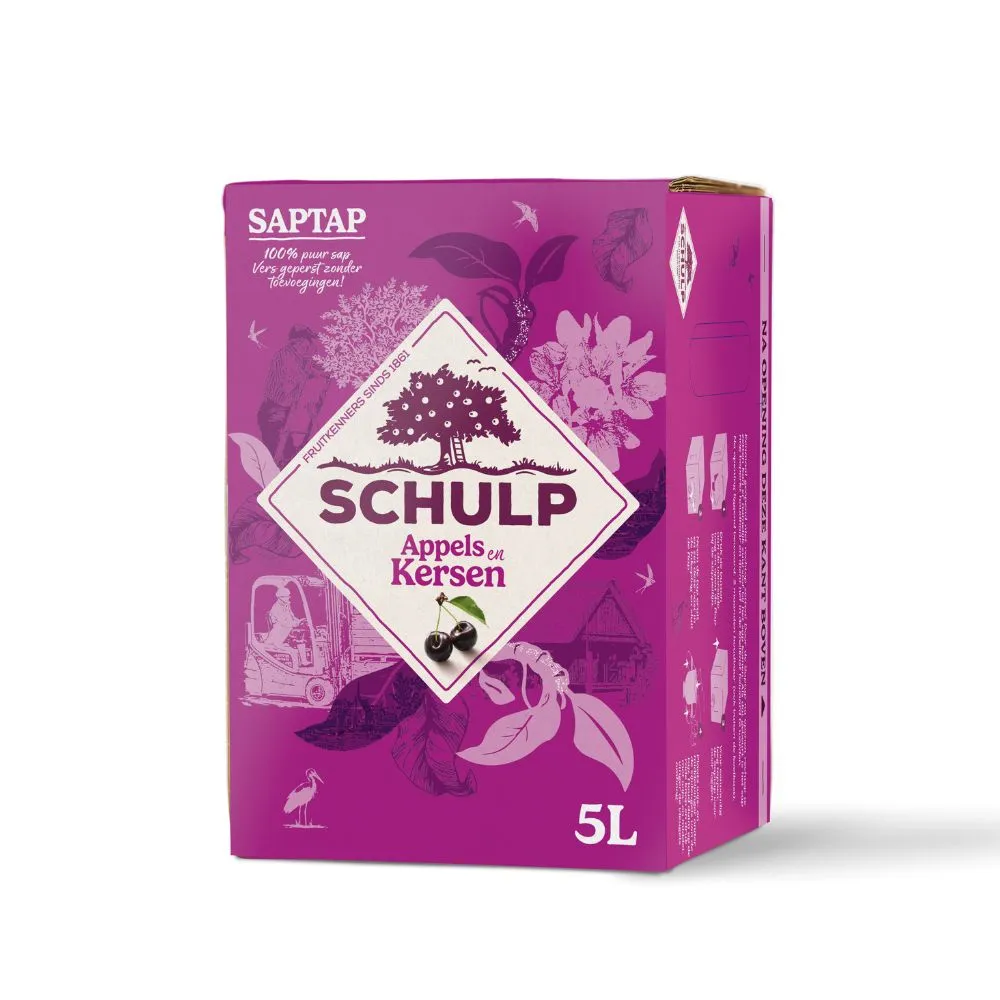 Schulp Appel & Kersensap Saptap (5000 ml)