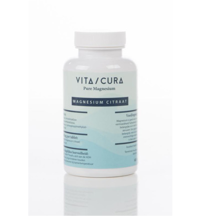 Vita Cura Magnesium citraat 200 mg (60 tabletten)