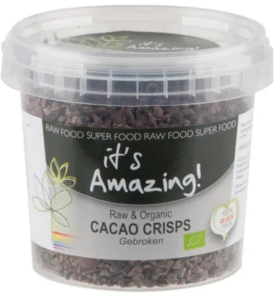 It'S Amazing Raw & Organic Cacao Crisps Gebroken Bio (150 gr)