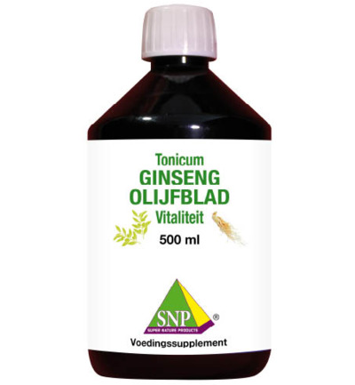 Snp Ginseng Olijfblad Tonicum (500 ml)