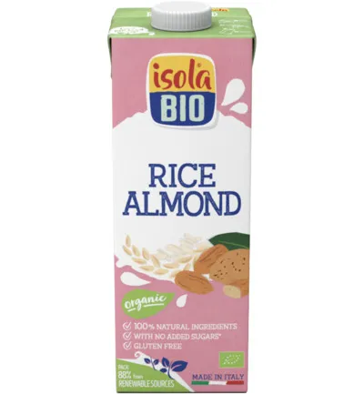Isola Bio Rijstdrank Amandel Bio (1000 ml)