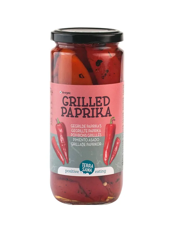 Terrasana Gegrilde Paprika Eko Bio (450 gr)