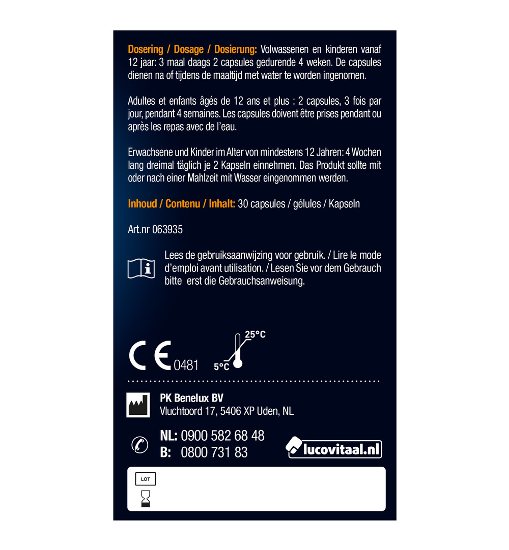 Lucovitaal Prikkelbare Darm Syndroom (30 capsules) - image 6