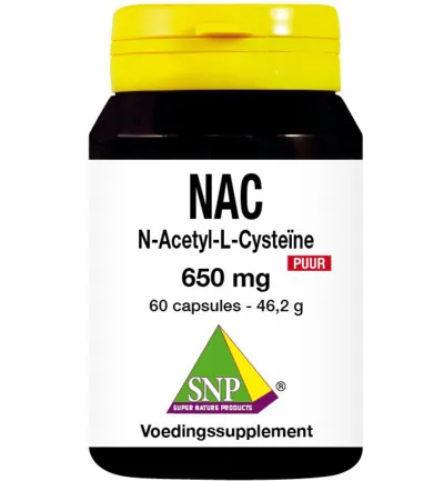 Snp N-acetyl L-cysteine 700 mg puur (60 capsules)