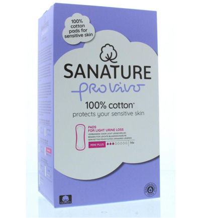 Sanature Incontieverband mini plus katoen (14 stuks)