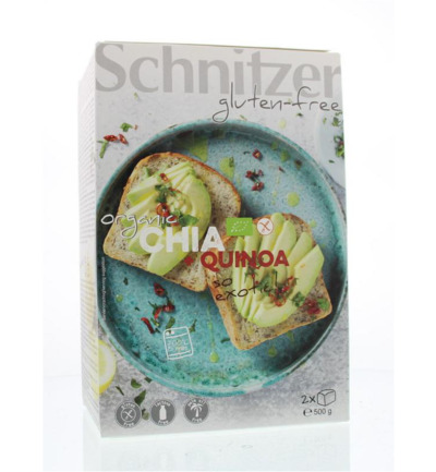 Schnitzer Brood Chia & Quinoa Bio (500 gr)