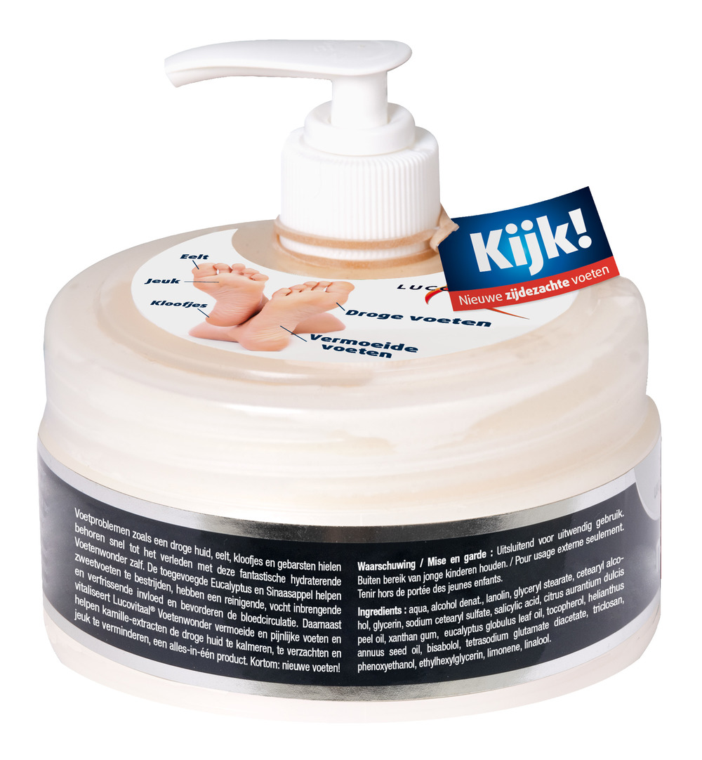 Lucovitaal Voetenwonder Zalf (300 ml)