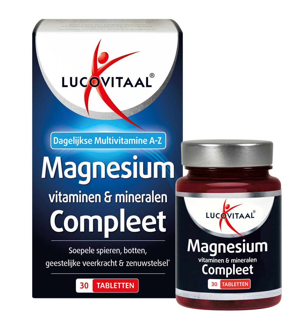 Lucovitaal Magnesium, Vitaminen & Mineralen Compleet (30 tabletten) - image 3
