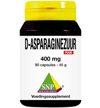 Snp D-Asparaginezuur 400 mg puur (90 capsules)