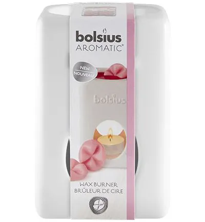 Bolsius Aromatic Wax Burner Vierkant (1 stuk)