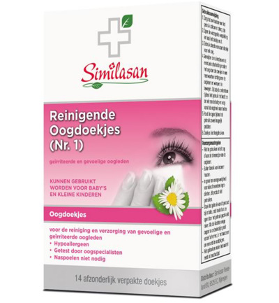 Similasan Reinigende oogdoekjes nr. 1 (14 stuks)