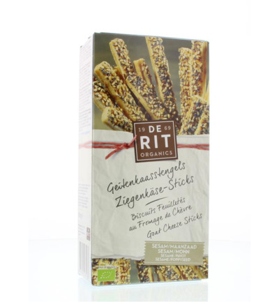 De Rit Sesam Geitenkaas Stengel Bio (100 gr)
