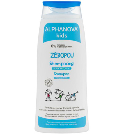 Alphanova Kids Zeropou Shampoo Preventie Hoofdluis (200 ml)
