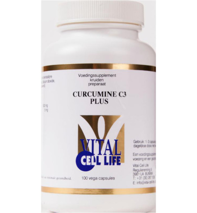 Vital Cell Life Curcumine C3 plus (100 vega capsules)