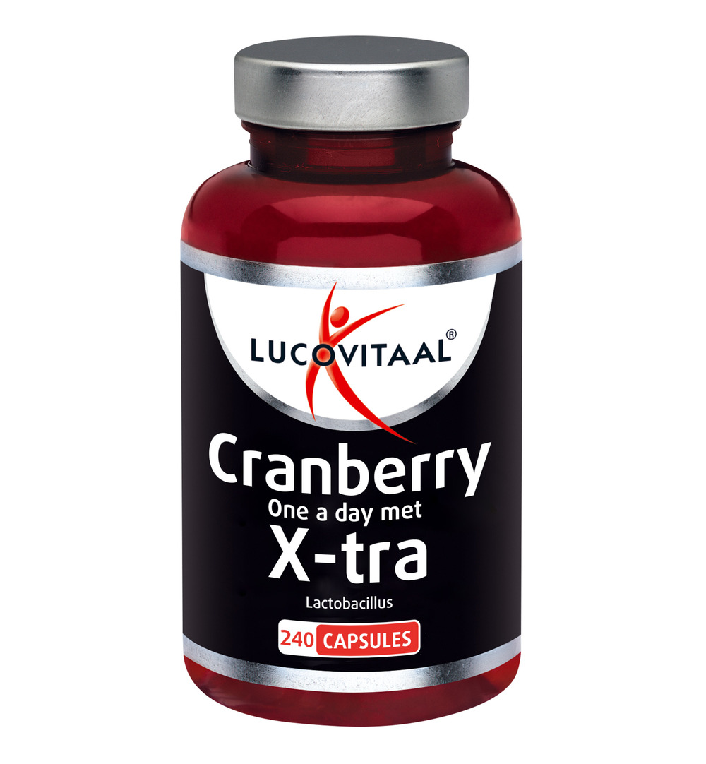Lucovitaal Cranberry X-tra Lactobacillus (240 capsules)