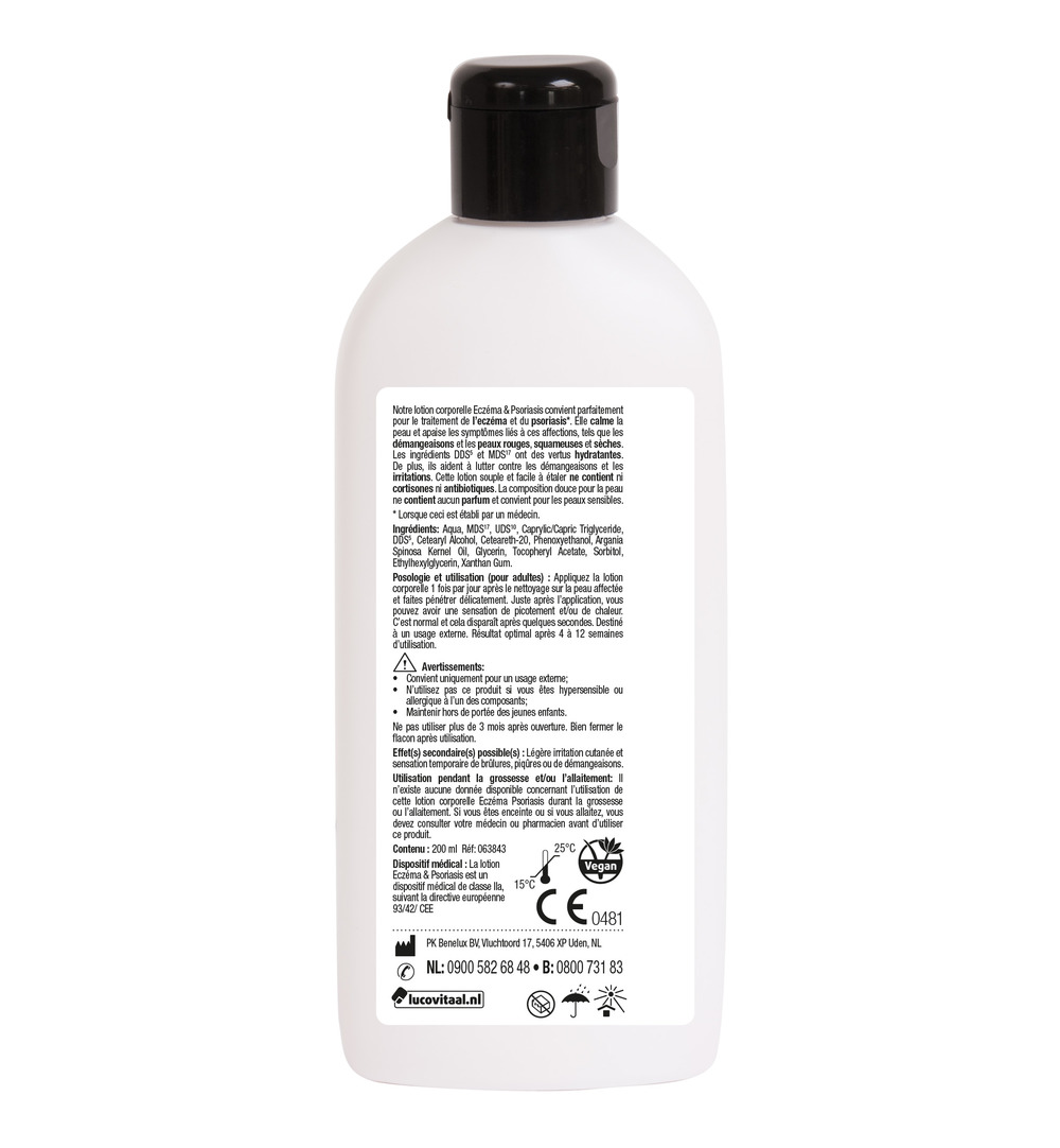 Lucovitaal Eczeem Psoriasis Bodylotion (200 ml) - image 2