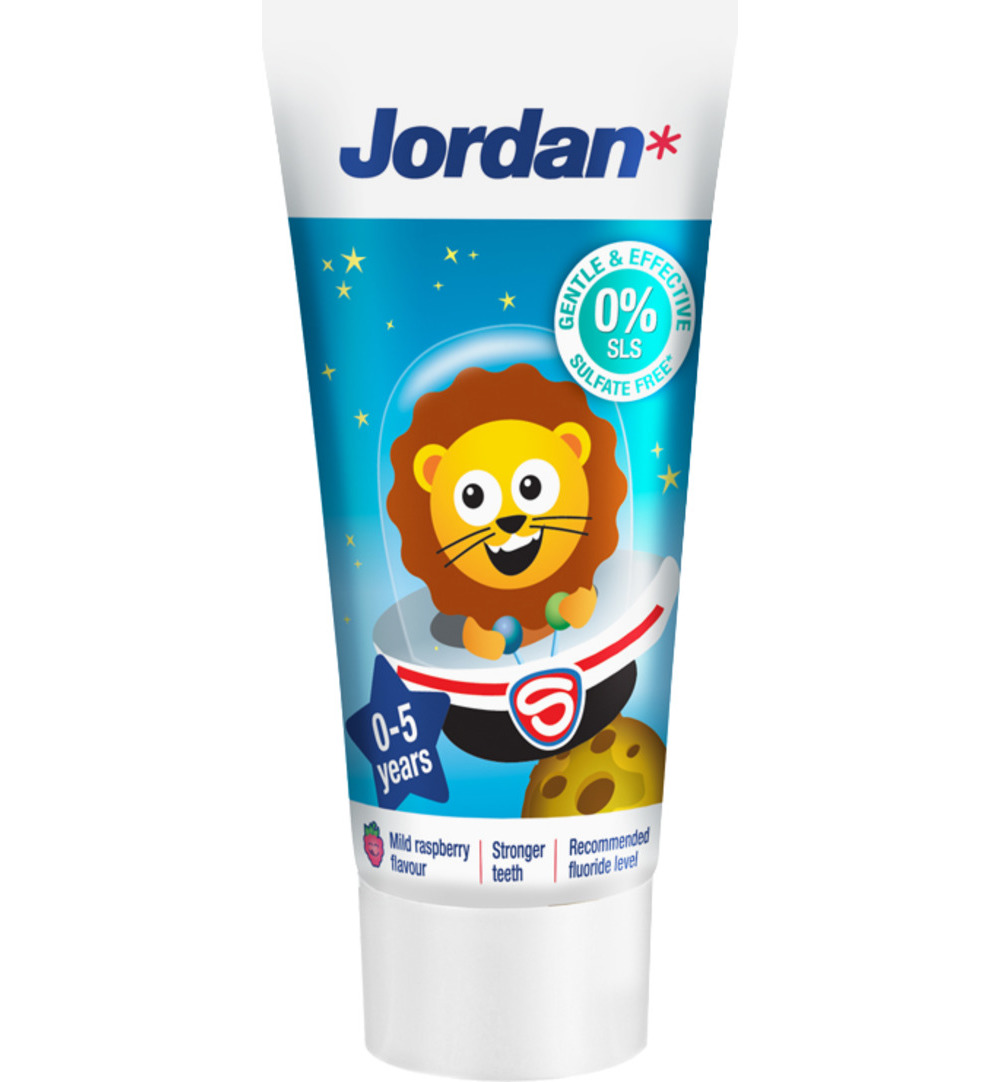Jordan Tandpasta Kids 0-5 jaar (50 ml)