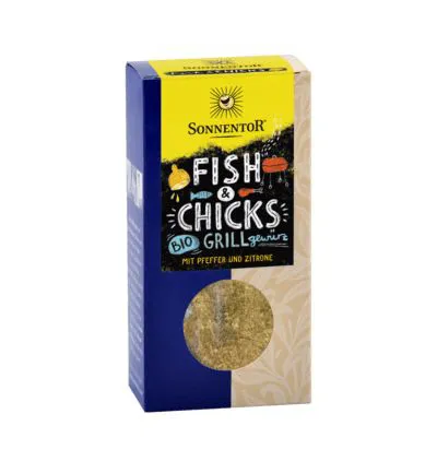 Sonnentor Fish & chicks bbq kruiden bio (55 gr)